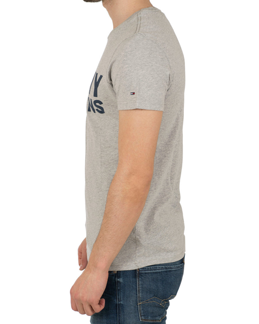 Heren | T-shirts | Tommy Jeans | Basic Tee Grey
