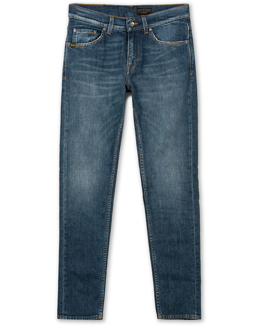 Heren | Jeans | Tiger of Sweden Jeans | Evolve Impact Jeans Medium Blue