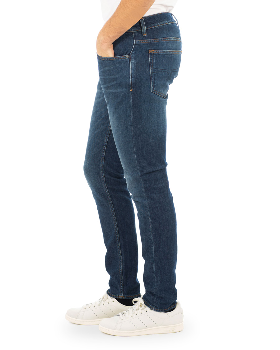 Heren | Jeans | Tiger of Sweden Jeans | Evolve Impact Jeans Medium Blue