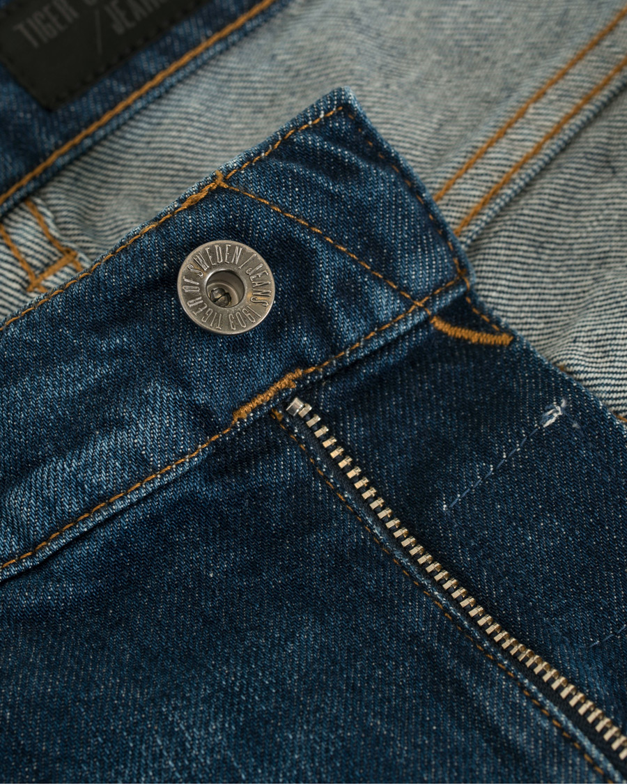 Heren | Jeans | Tiger of Sweden Jeans | Evolve Impact Jeans Medium Blue