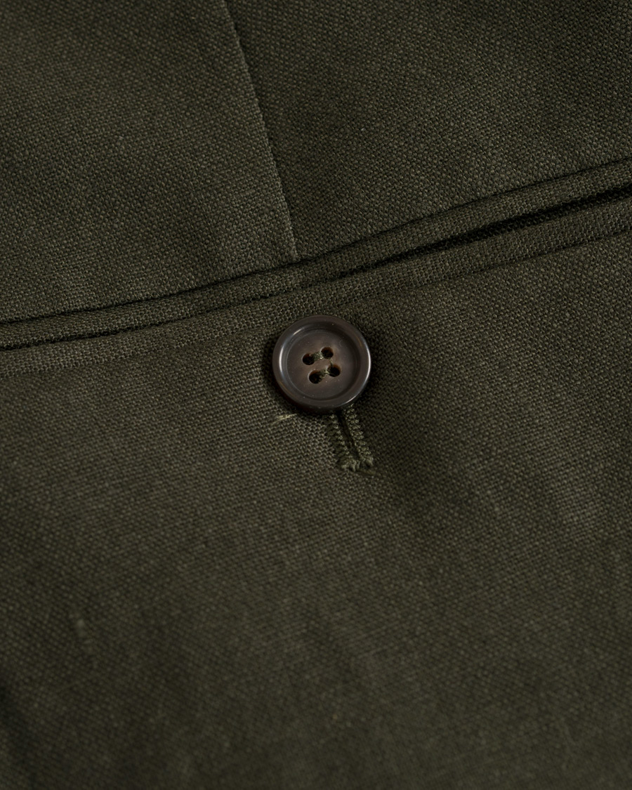 Heren | Broeken | Tiger of Sweden | Gordon Linen Trousers Green