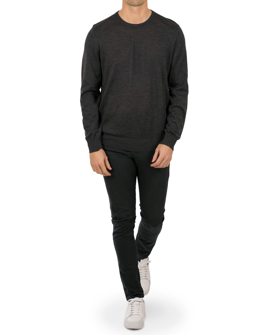 Heren | Truien | Tiger of Sweden | Matias Crew Neck Pullover Grey