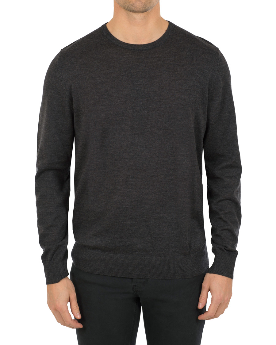Heren | Truien | Tiger of Sweden | Matias Crew Neck Pullover Grey