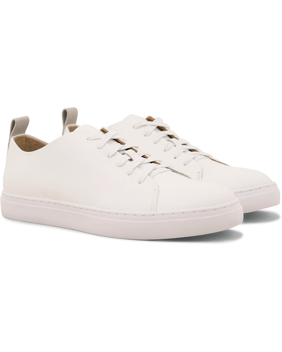 Heren | Tiger of Sweden Brukare Leather Sneaker White | Tiger of Sweden | Brukare Leather Sneaker White