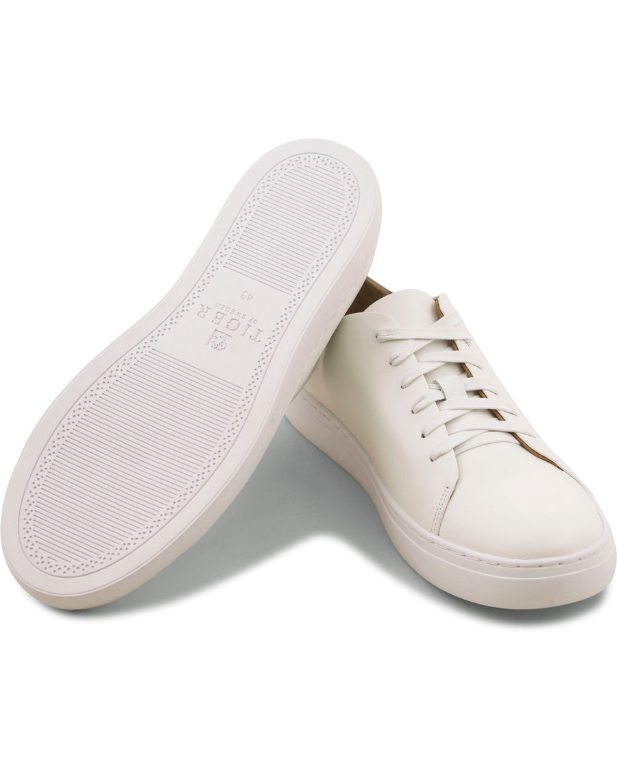 Heren | Tiger of Sweden Brukare Leather Sneaker White | Tiger of Sweden | Brukare Leather Sneaker White