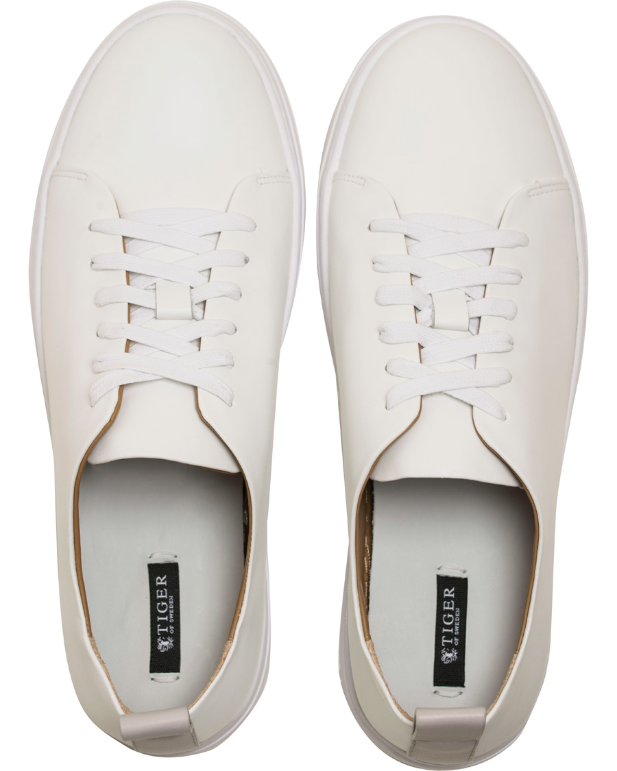 Heren | Tiger of Sweden Brukare Leather Sneaker White | Tiger of Sweden | Brukare Leather Sneaker White