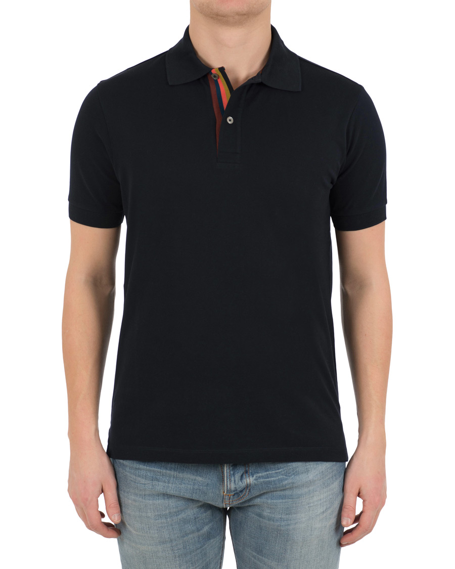 Heren | Polo's | Paul Smith | Placket Stripe Polo Navy XL