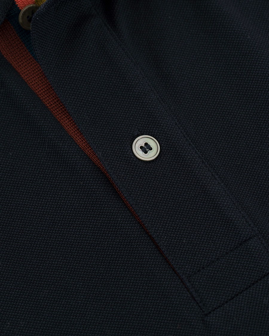 Heren | Polo's | Paul Smith | Placket Stripe Polo Navy XL