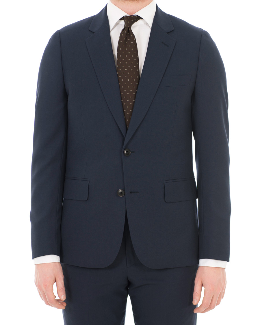 Heren | Pakken | Paul Smith | Slim Fit Wool Travel Suit Navy