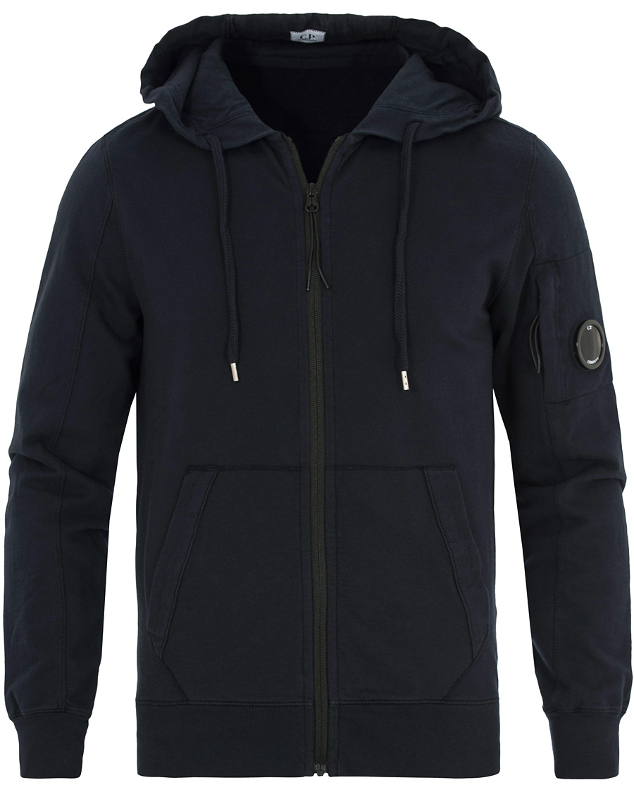 Heren | Truien | C.P. Company | Full-Zip Hoodie Navy
