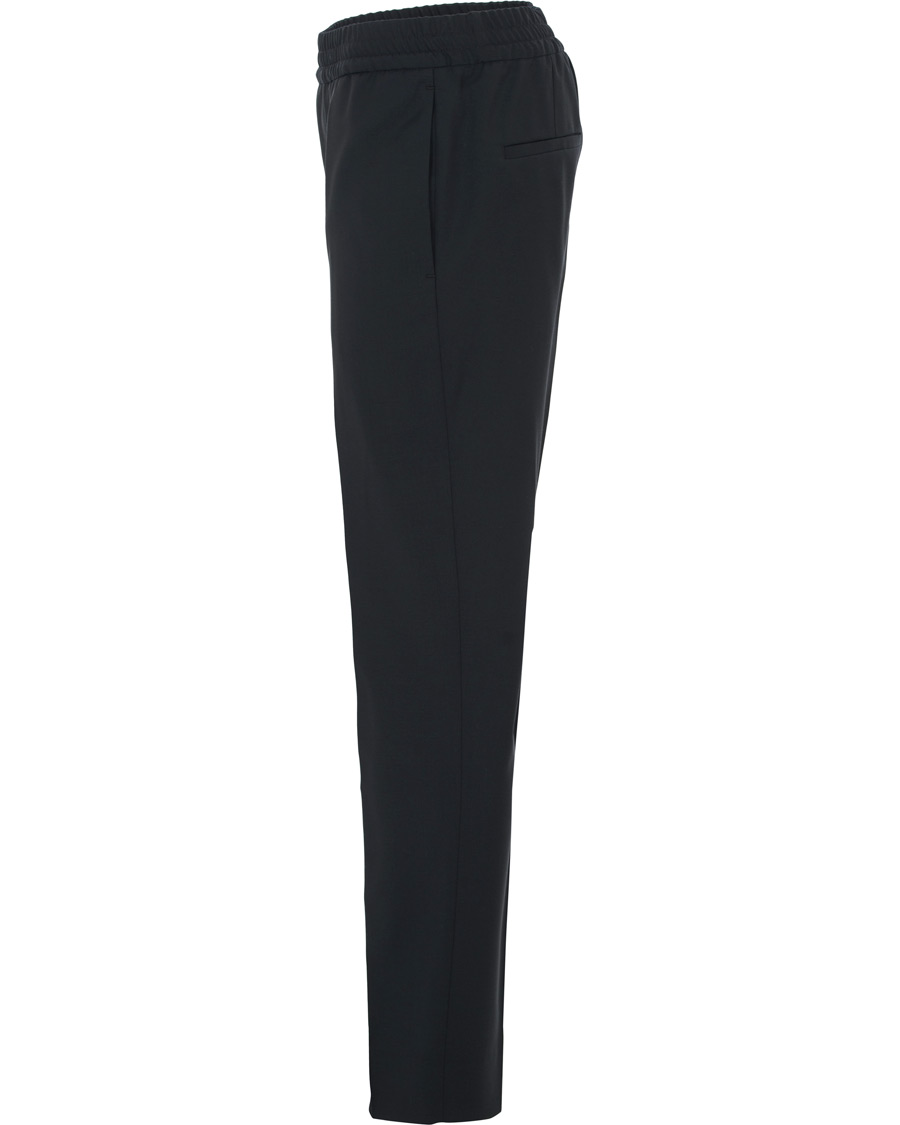 Heren | Broeken | J.Lindeberg | Sasha Comfort Wool Draw String Trousers Navy