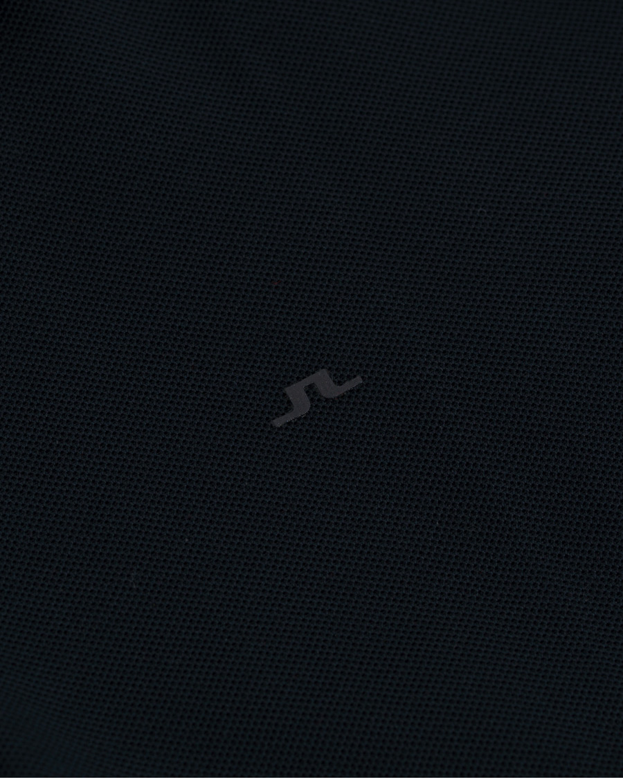Heren | Polo's | J.Lindeberg | Slim Fit Troy Clean Pique Navy