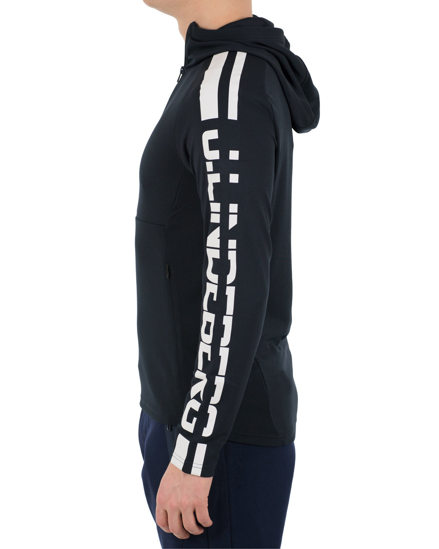 Heren | Truien | J.Lindeberg | Colin Double Mesh Hoodie Navy