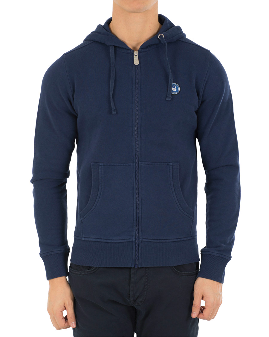 Heren | Truien | Sail Racing | Grinder Full Zip Hoodie Storm Blue
