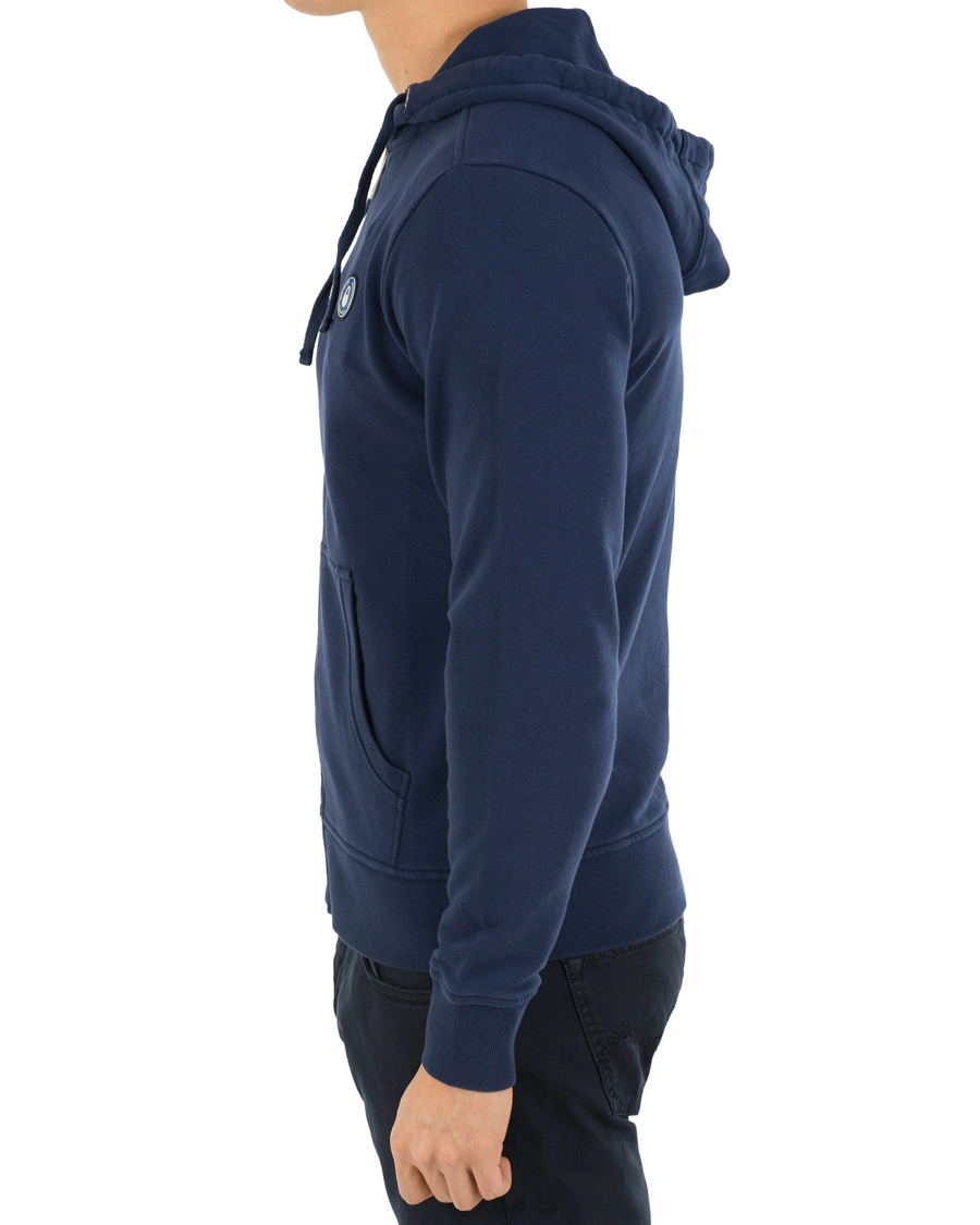 Heren | Truien | Sail Racing | Grinder Full Zip Hoodie Storm Blue