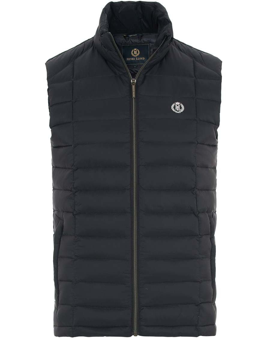 Heren | Jassen | Henri-Lloyd | Henri Lloyd Cabus Lightweight Down Vest Navy
