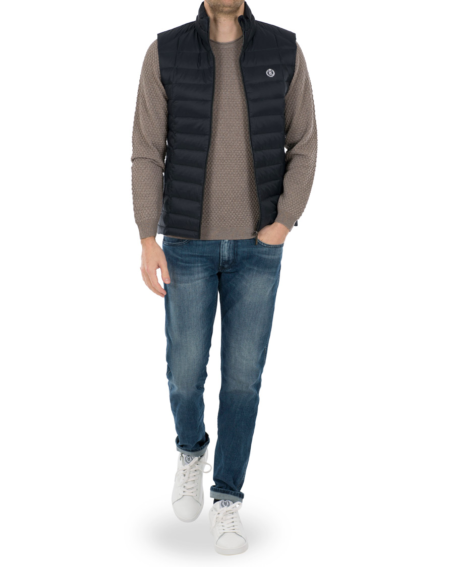 Heren | Jassen | Henri-Lloyd | Henri Lloyd Cabus Lightweight Down Vest Navy
