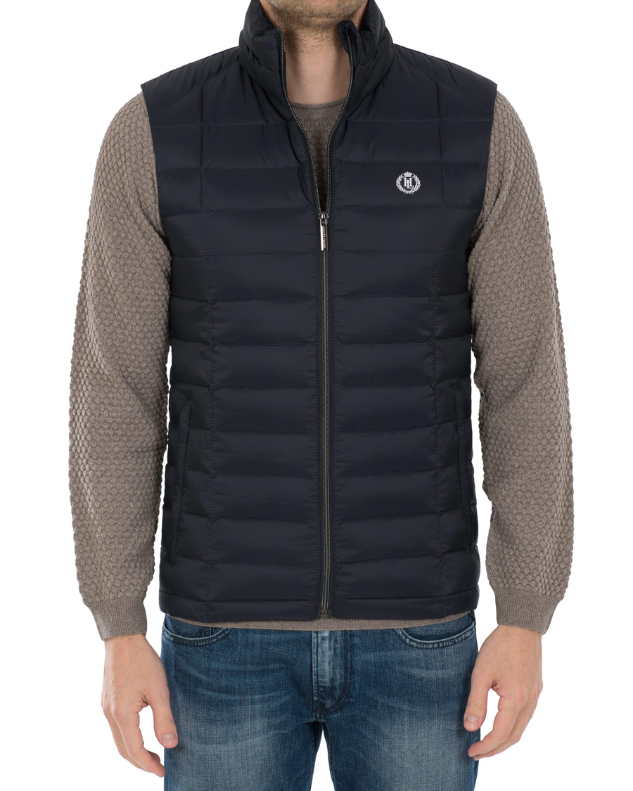Heren | Jassen | Henri-Lloyd | Henri Lloyd Cabus Lightweight Down Vest Navy