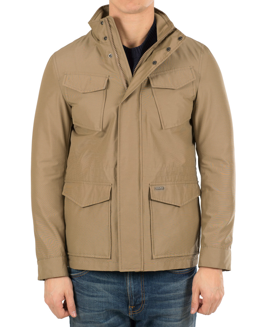 Heren | Jassen | Woolrich | Travel Field Jacket Deep Bog