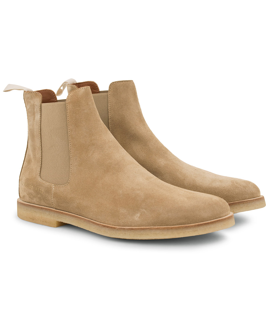 Heren | Common Projects Chelsea Boot Beige | Common Projects | Chelsea Boot Beige