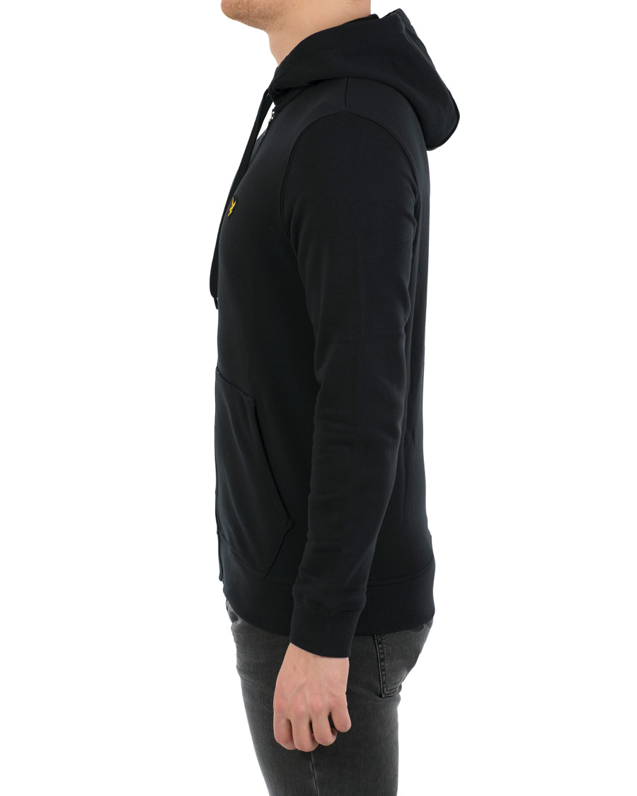 Heren | Truien | Lyle & Scott | Zip Through Hoodie True Black
