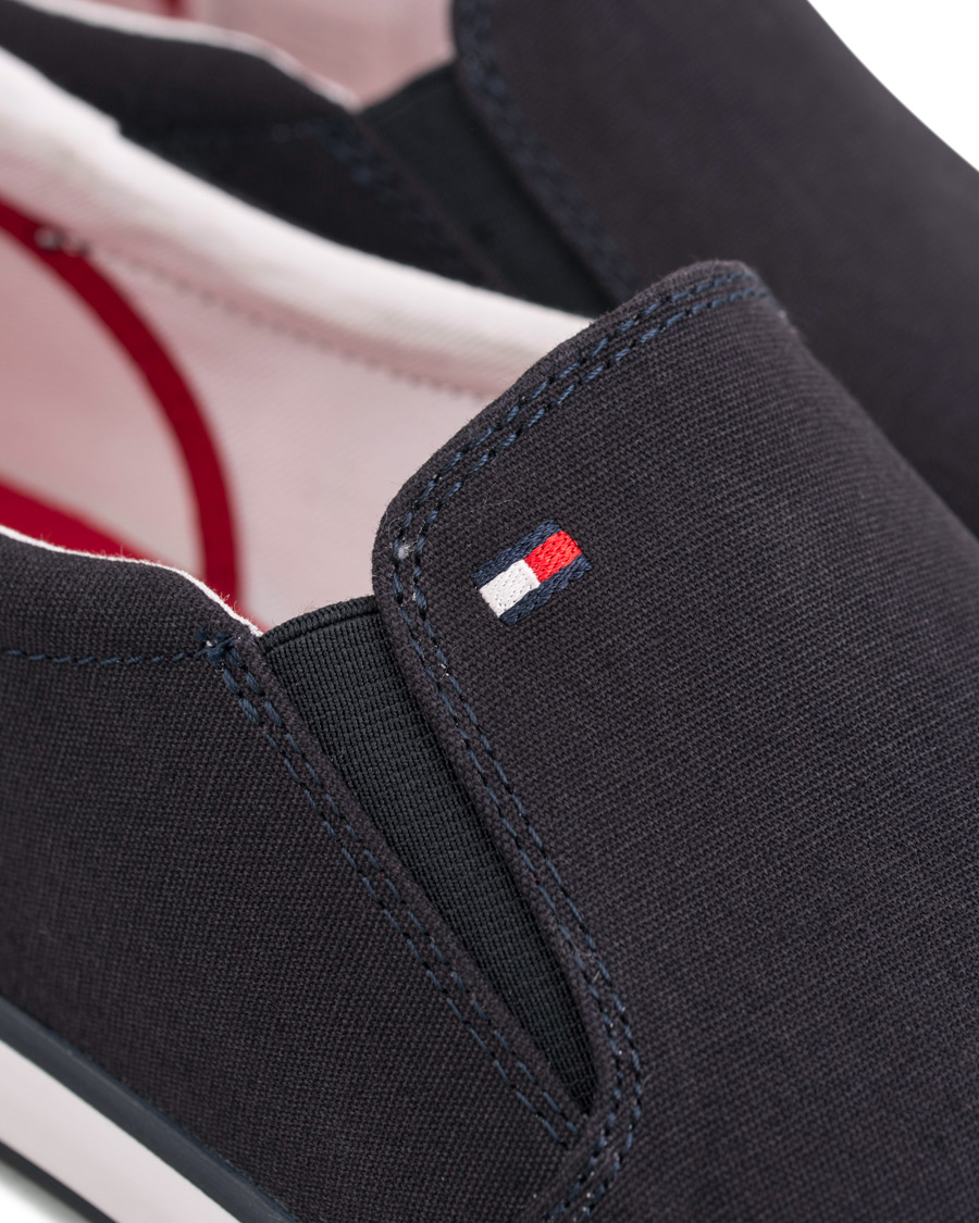 Heren | Tommy Hilfiger Harlow Slip on Sneaker Midnight | Tommy Hilfiger | Harlow Slip on Sneaker Midnight