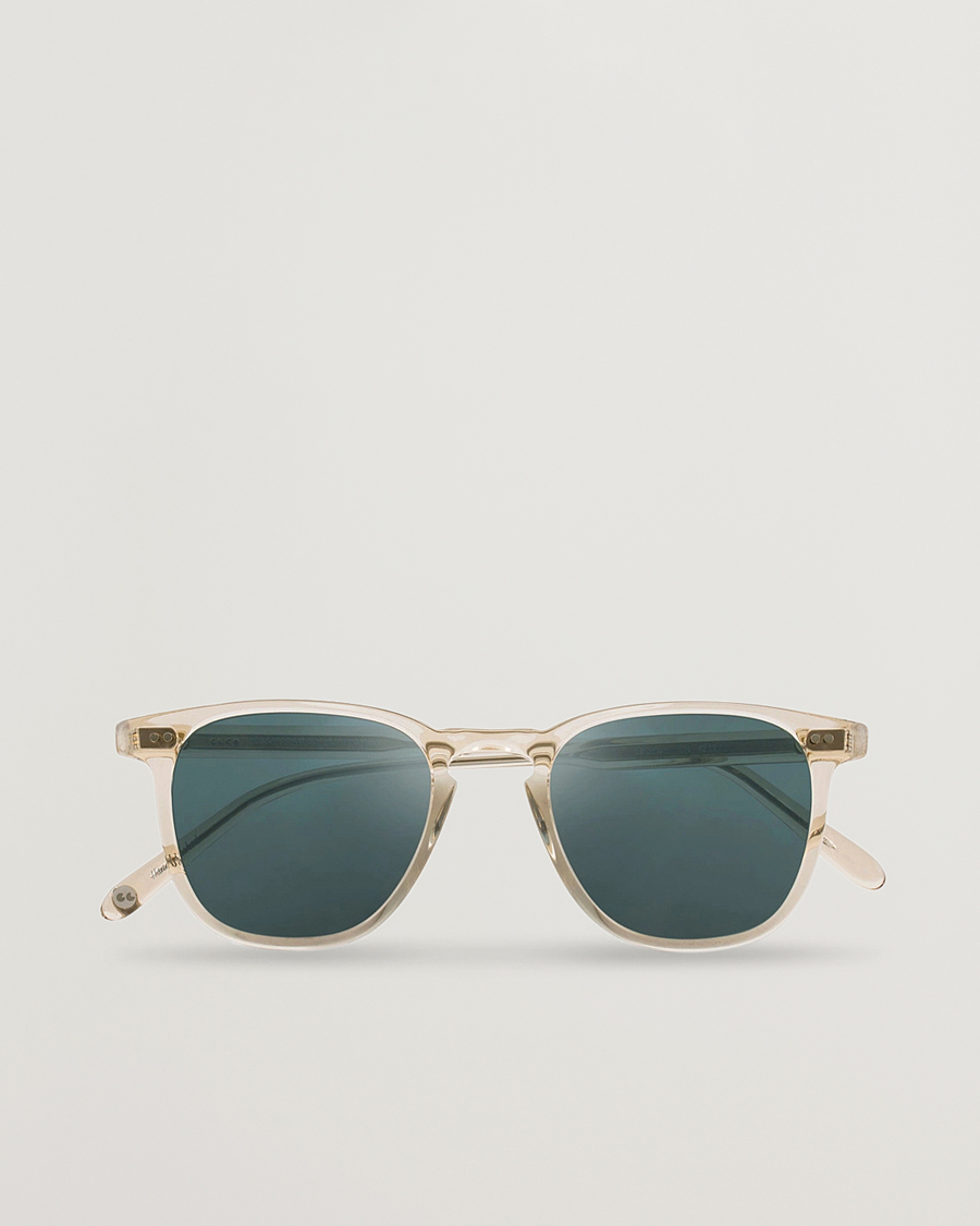 Heren | Zonnebrillen | Garrett Leight | Brooks 47 Sunglasses Blue Smoke
