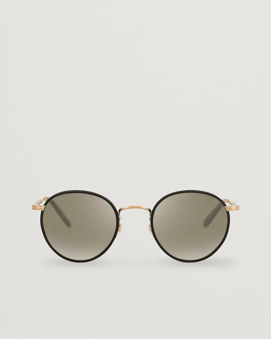 Heren | Zonnebrillen | Garrett Leight | Wilson 49 Sunglasses Matte Black/Tortoise/Pure Grey