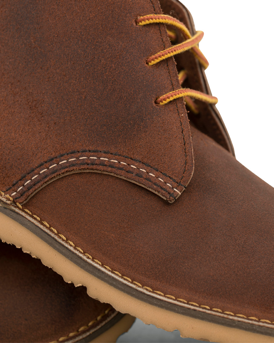 Heren | Red Wing Shoes Weekender Chukka Maple Muleskinner Leather | Red Wing Shoes | Weekender Chukka Maple Muleskinner Leather