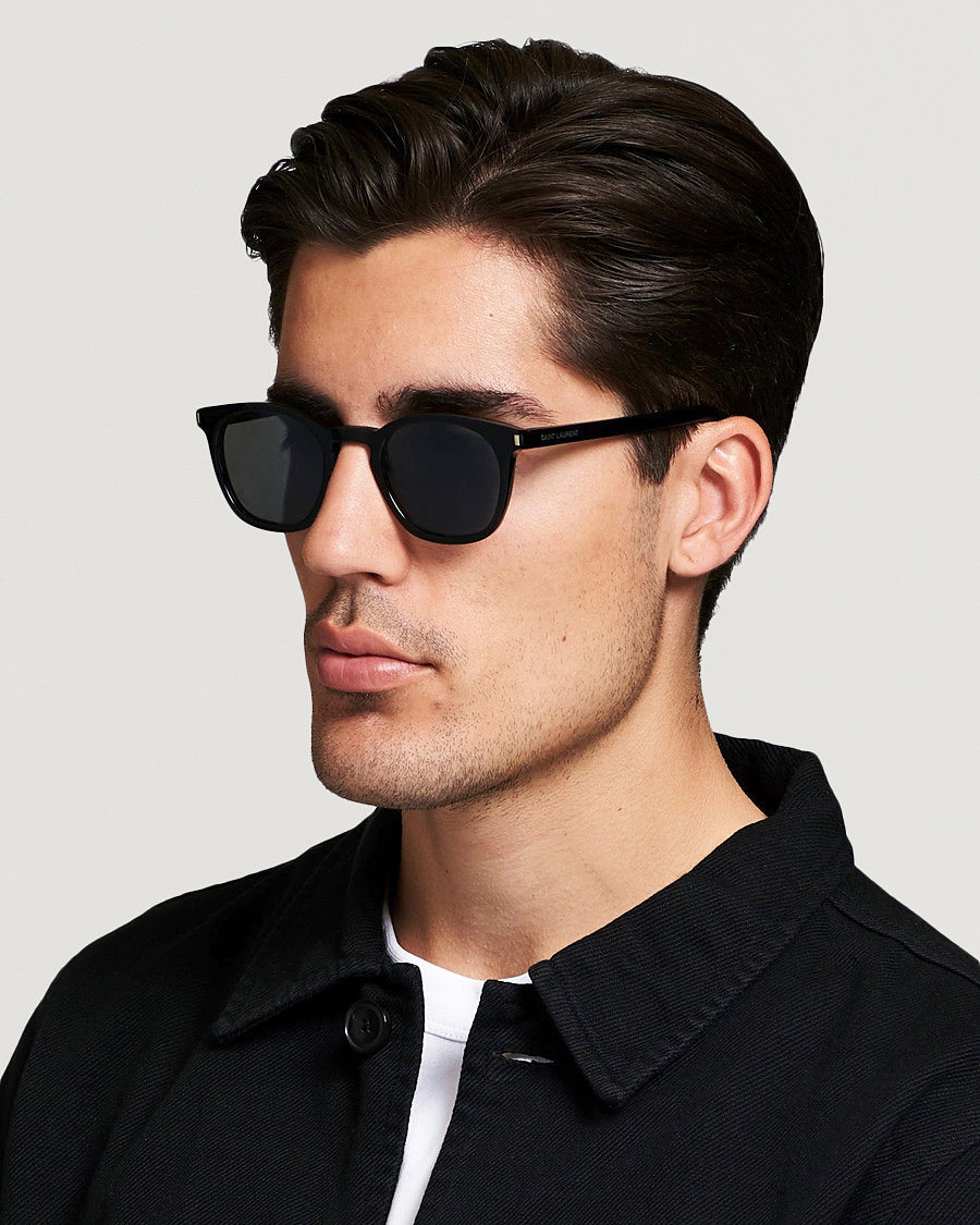 Heren | Zonnebrillen | Saint Laurent | SL 28 Sunglasses Black