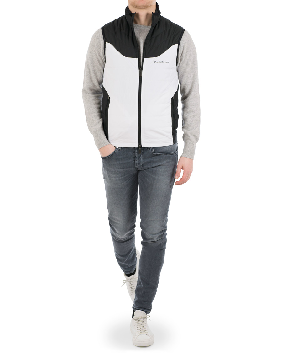 Heren | Jassen | Peak Performance | Levin Quilted Reversible Vest Black/White