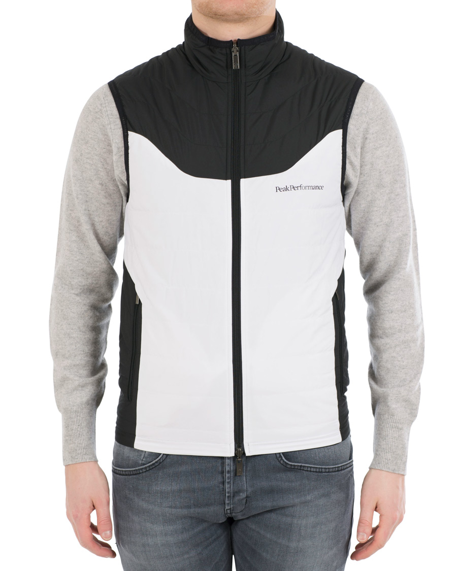 Heren | Jassen | Peak Performance | Levin Quilted Reversible Vest Black/White