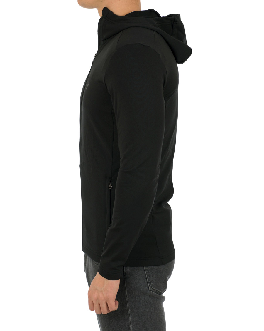 Heren | Truien | Peak Performance | Ace Mid Tech Full Zip Hoodie Black