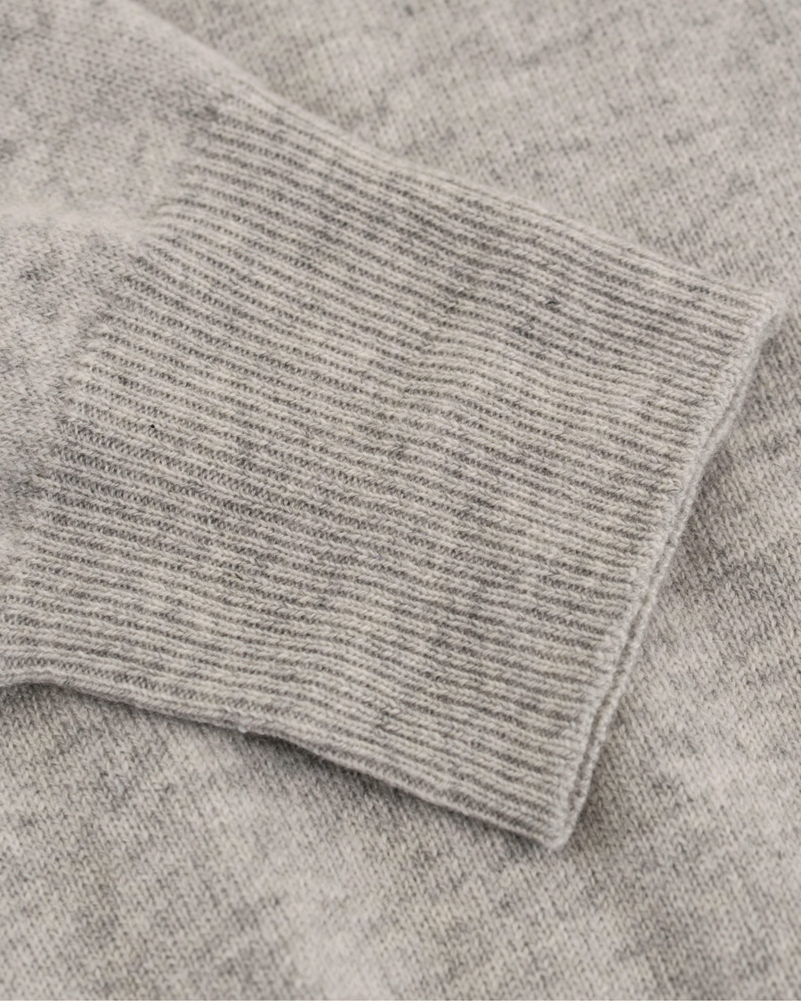 Heren | Truien | Soft Goat | Cashmere Hoodie Light Grey
