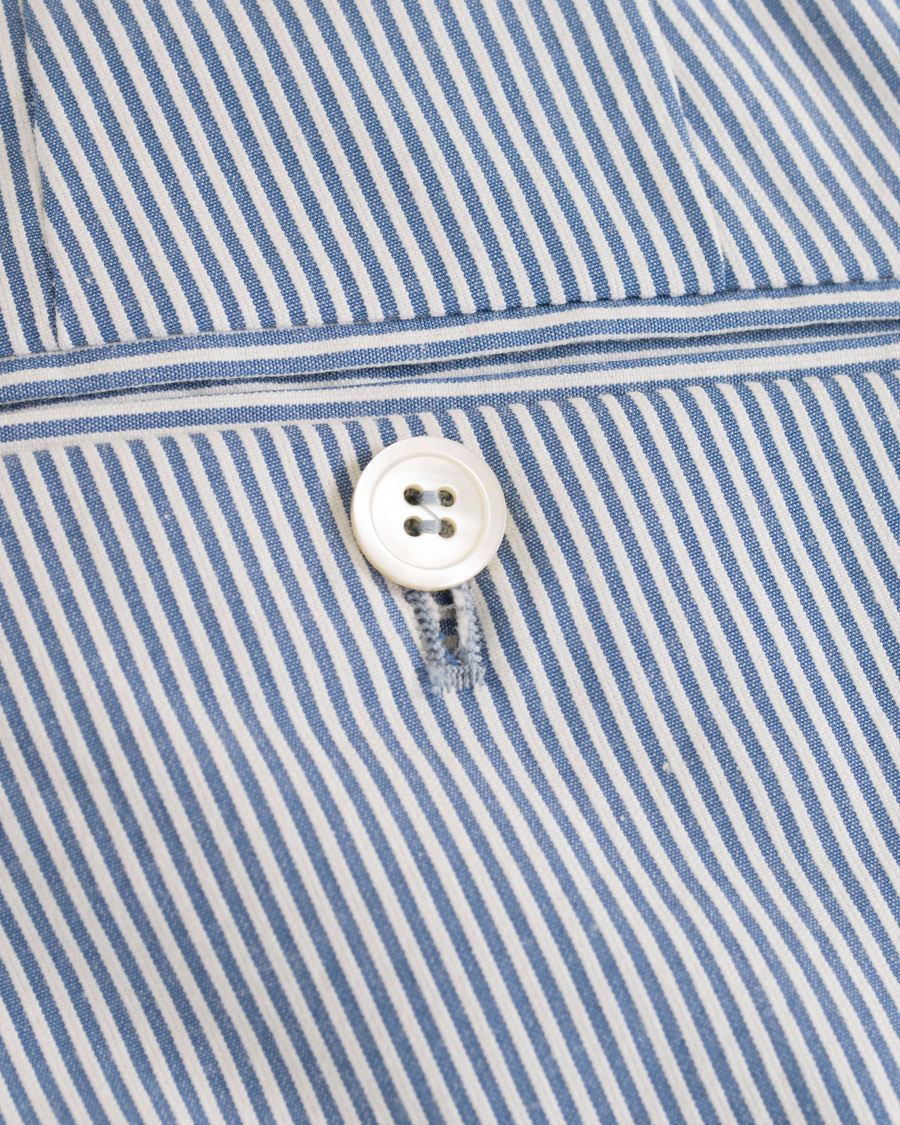 Heren | Broeken | Morris Heritage | Fred Dandy Stripe Suit Trousers Light Blue