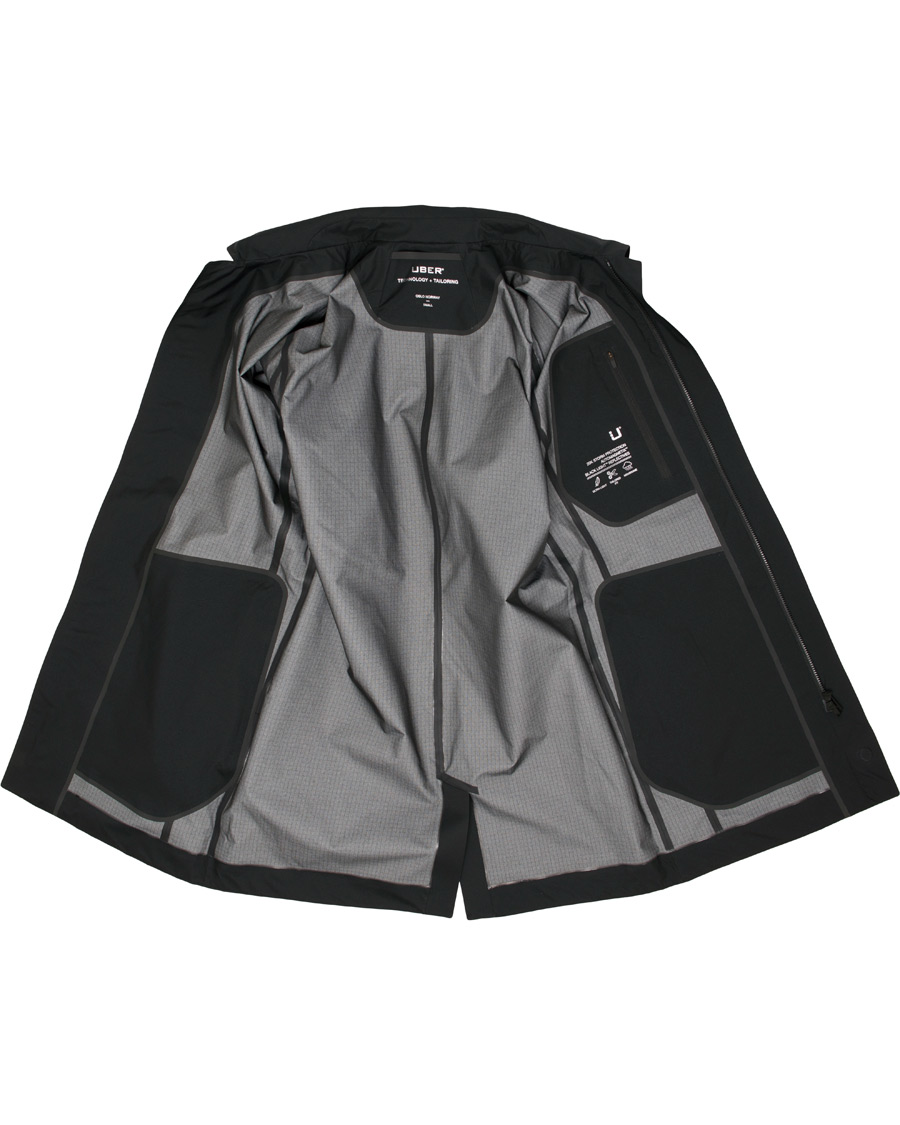 Heren | Jassen | UBR | UBER Skyfall Jacket Black Storm