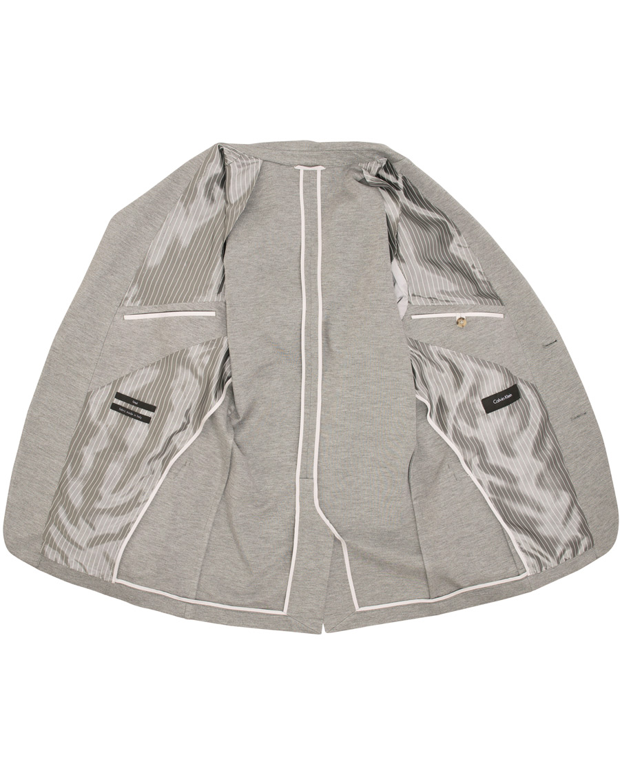 Heren | Blazers | Calvin Klein | Balen Jersey Punto Milano Blazer Lunar Rock