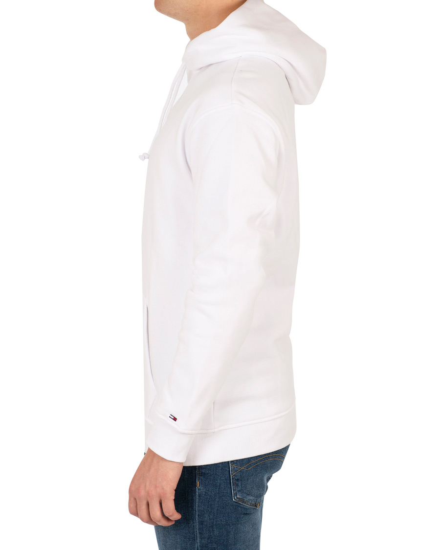 Heren | Truien | Tommy Jeans | Corp Logo Hoodie White