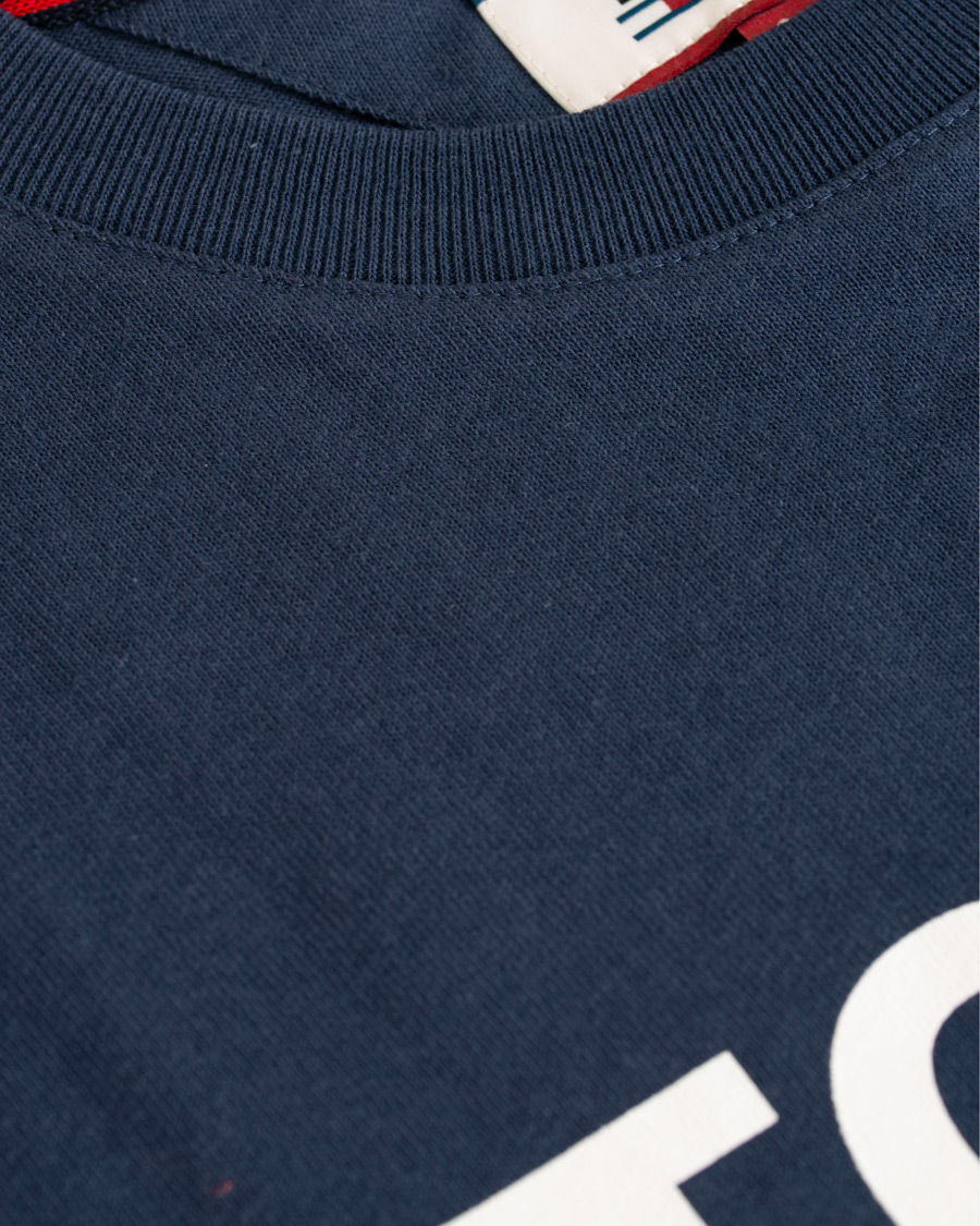 Heren | T-shirts | Tommy Jeans | Classic Logo Crew Neck Tee Black Iris