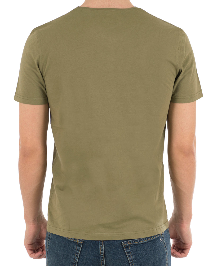 Heren | T-shirts | A Day's March | Organic Tee Thyme Green