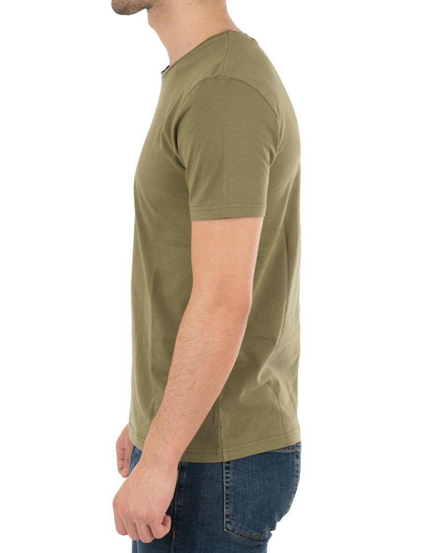 Heren | T-shirts | A Day's March | Organic Tee Thyme Green