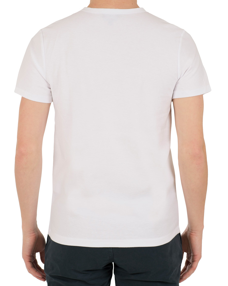 Heren | T-shirts | A.P.C. | Logo Crew Neck Tee White