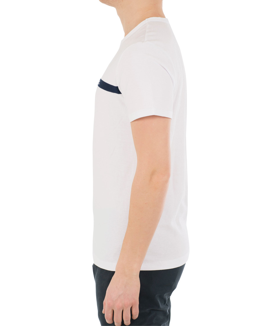 Heren | T-shirts | A.P.C. | Logo Crew Neck Tee White