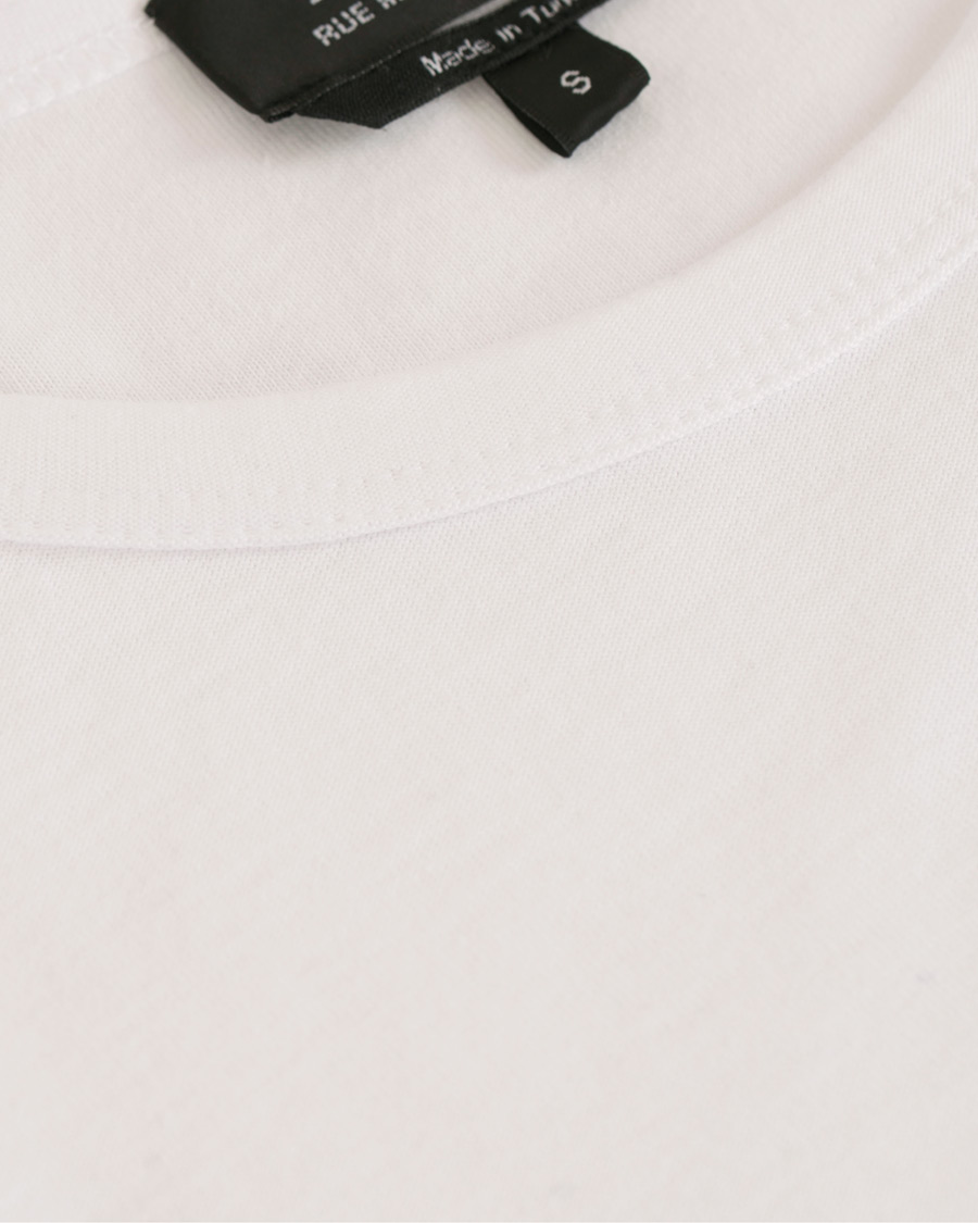 Heren | T-shirts | A.P.C. | Logo Crew Neck Tee White