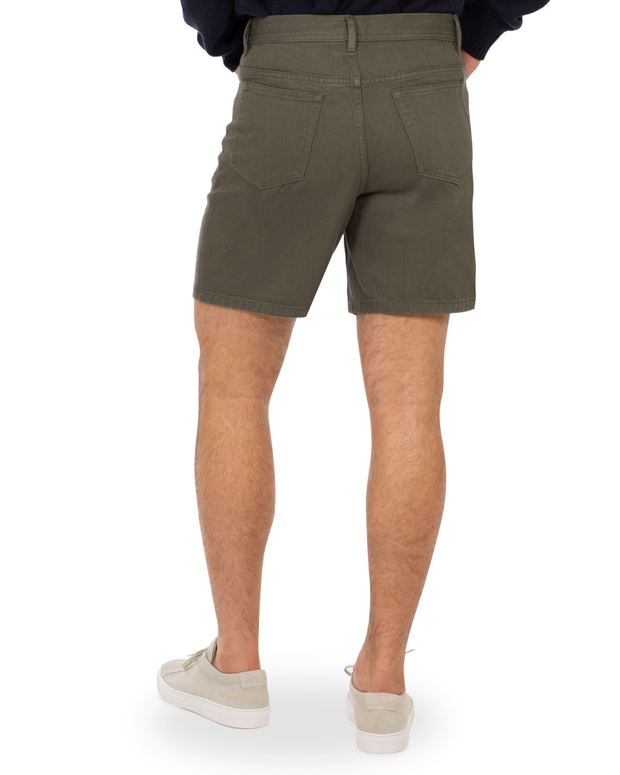 Heren | Korte broek | A.P.C. | Denim Shorts Khaki Grey
