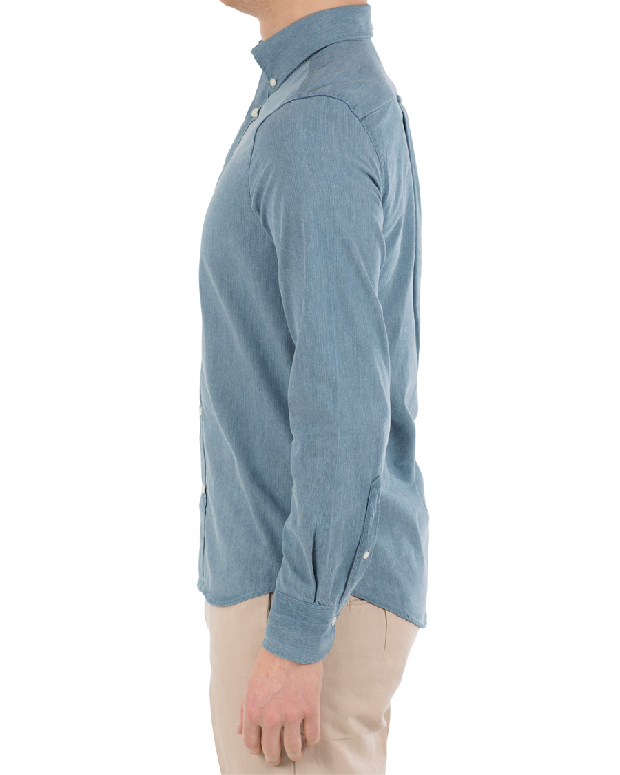 Heren | Overhemden | GANT | Button Down Denim Beacons Project Shirt Indigo