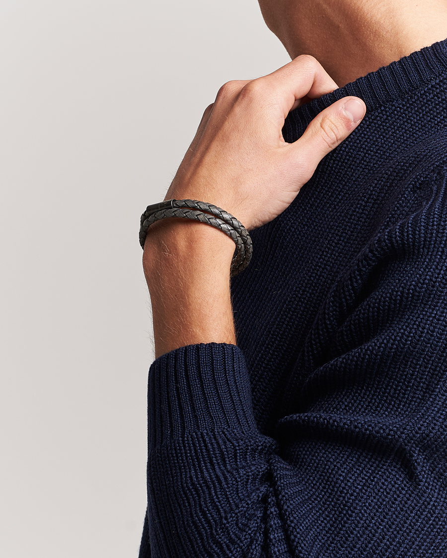 Heren | Sieraden | Skultuna | The Stealth Barcelet Graphite