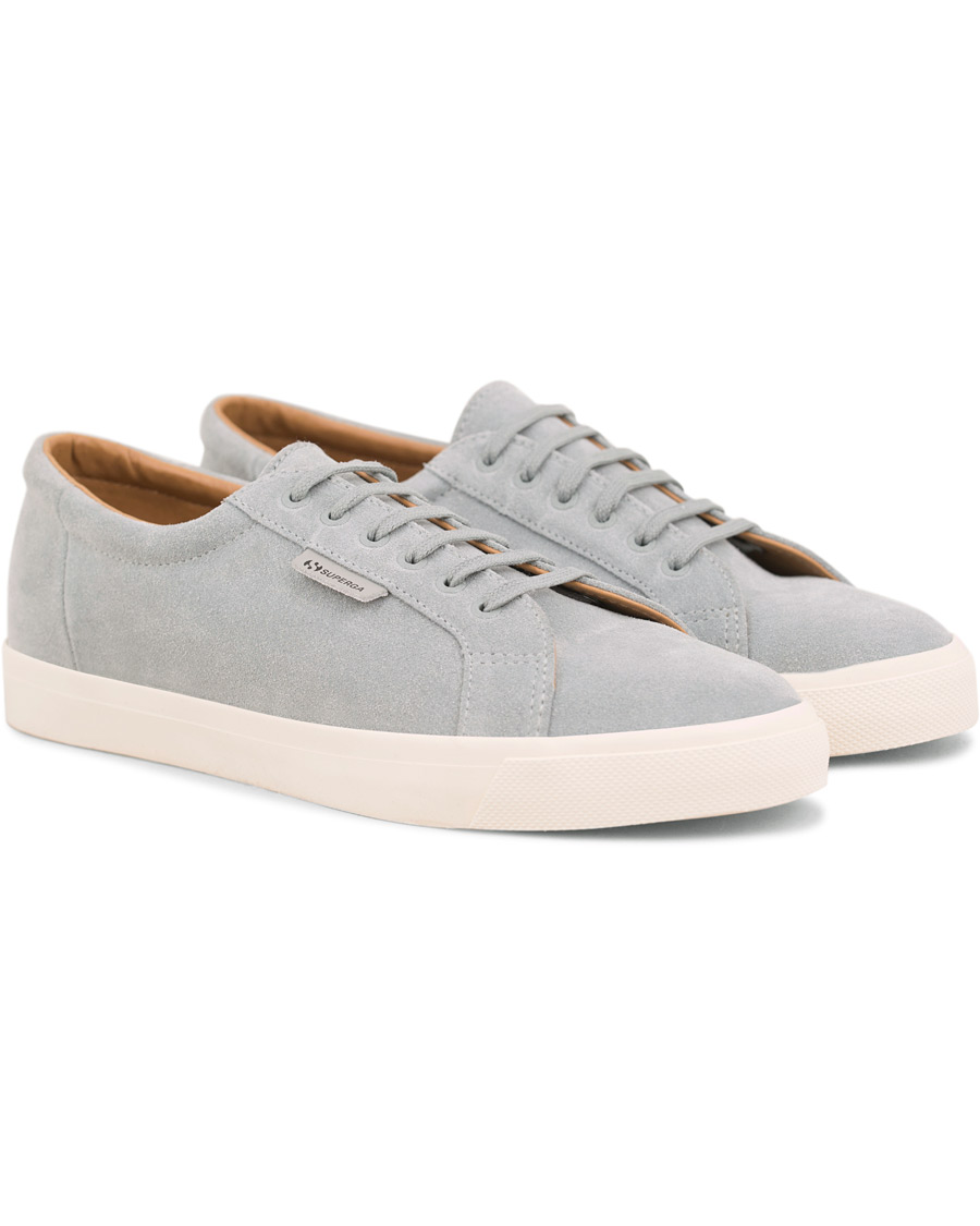 Heren | Superga Suede Sneaker Light Grey | Superga | Suede Sneaker Light Grey