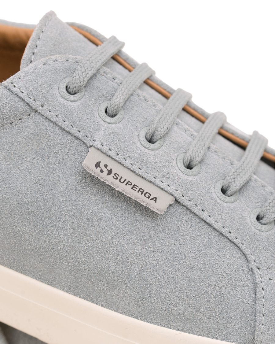 Heren | Superga Suede Sneaker Light Grey | Superga | Suede Sneaker Light Grey