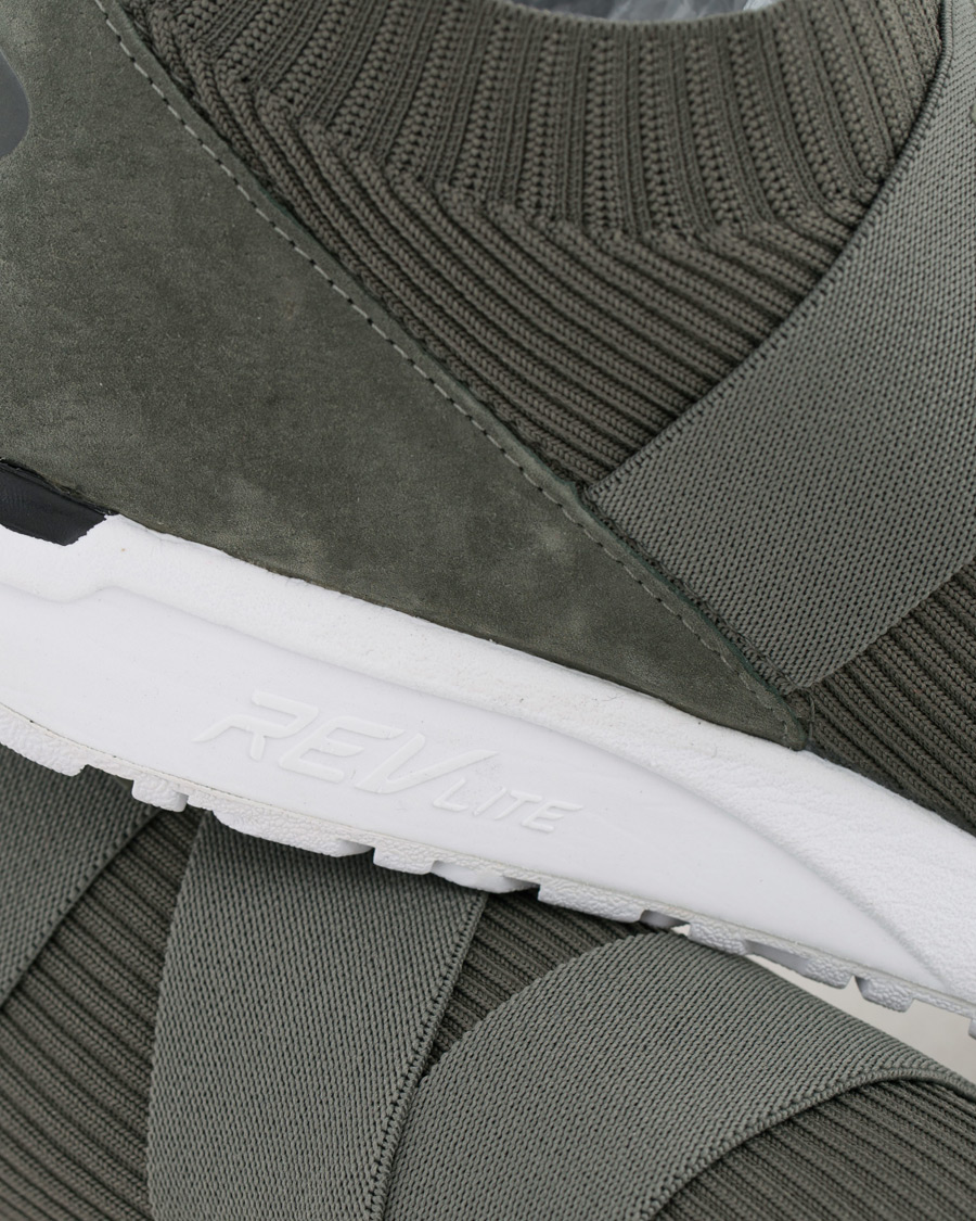 Heren | New Balance 247 Sock Running Sneaker Khaki Green | New Balance | 247 Sock Running Sneaker Khaki Green